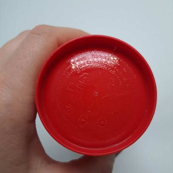 Starbucks Recycled Red Cup 50th Anniversary Edition Reusable Coffee Tumbler - Picture 7 of 11